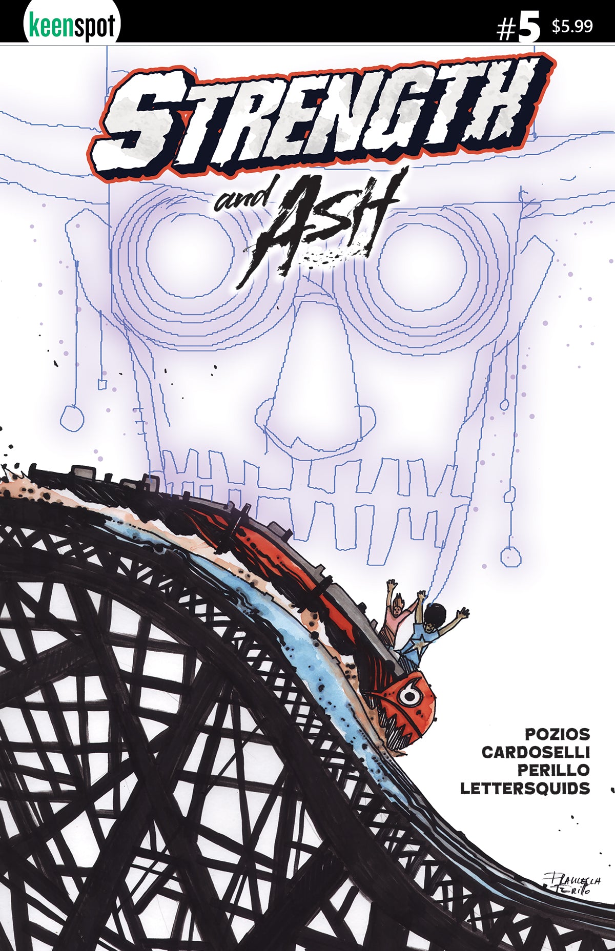 Strength & Ash #5 Cover C – Stefano Cardoselli Francesca Perillo