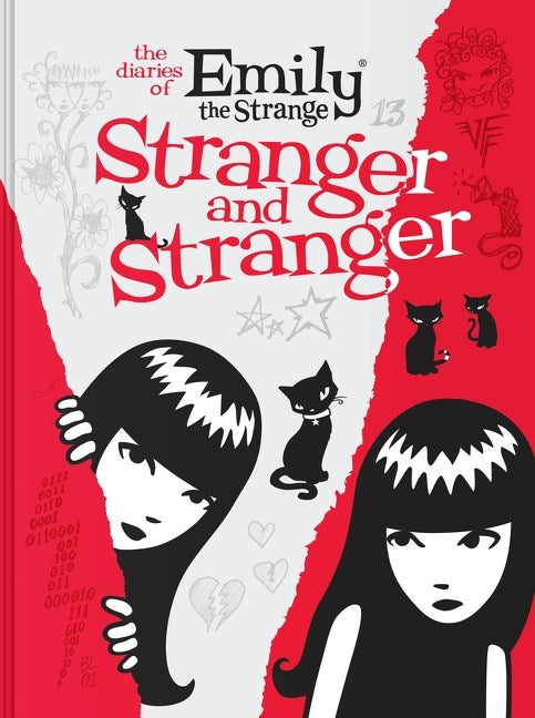 Diaries of Emily the Strange Illustrated Novel HC Stranger and Stranger Default Title
