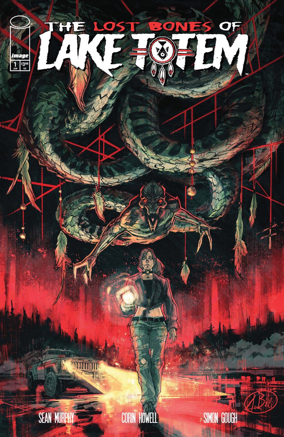 Lake Totem #1 (of 4) Cover C – Serena Bell Variant