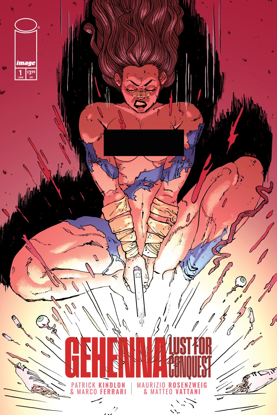 Gehenna Lust for Conquest #1 (of 4) Cover B – Chloe Brailsford NSFW Polybagged Variant