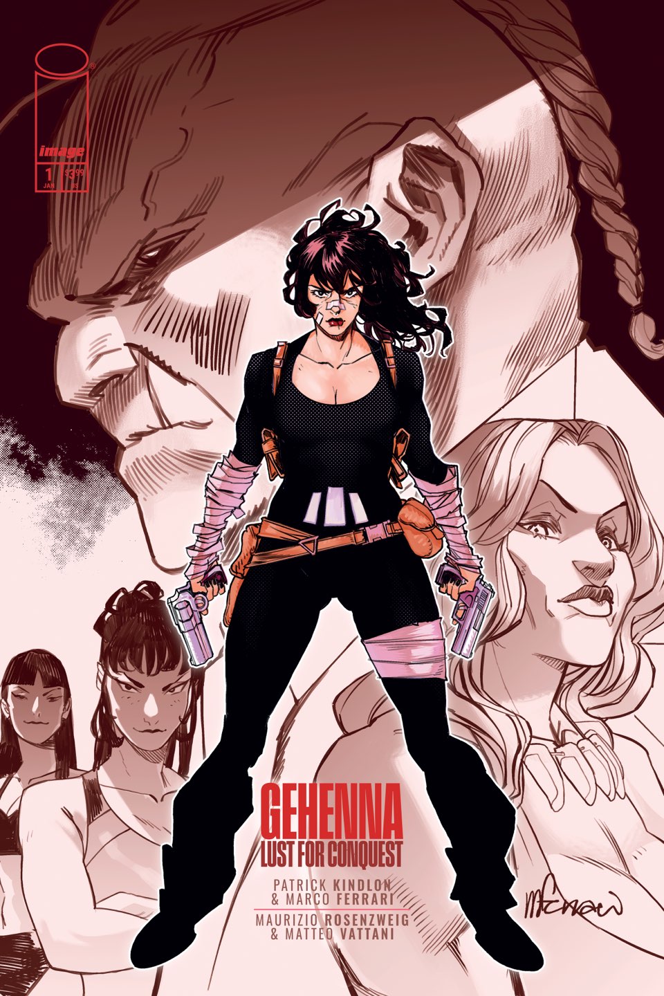 Gehenna Lust for Conquest #1 (of 4) Cover F – Marco Ferrari Variant