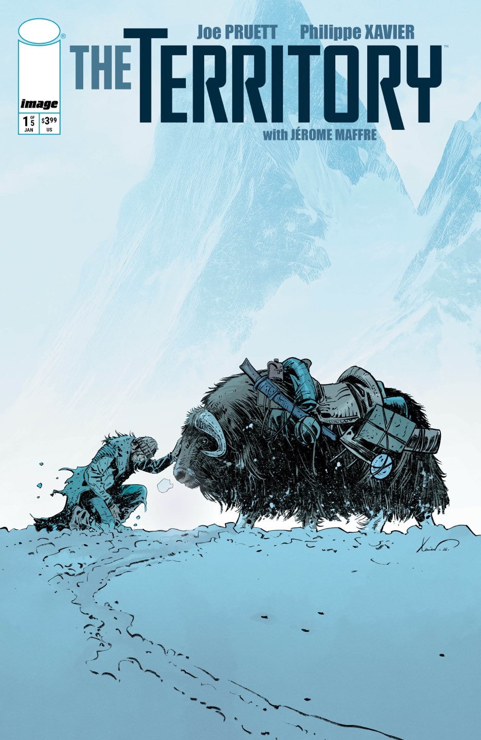 Territory #1 (of 5) Cover A – Philippe Xavier