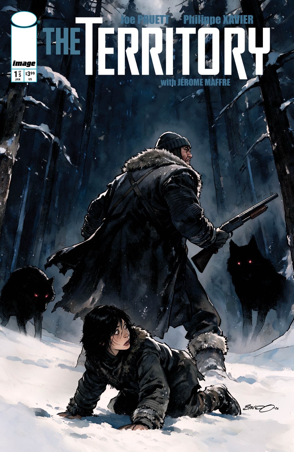 Territory #1 (of 5) Cover B – Brandon Peterson Variant