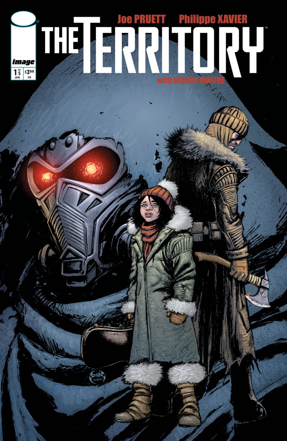 Territory #1 (of 5) Cover C – Joe Benitez Variant
