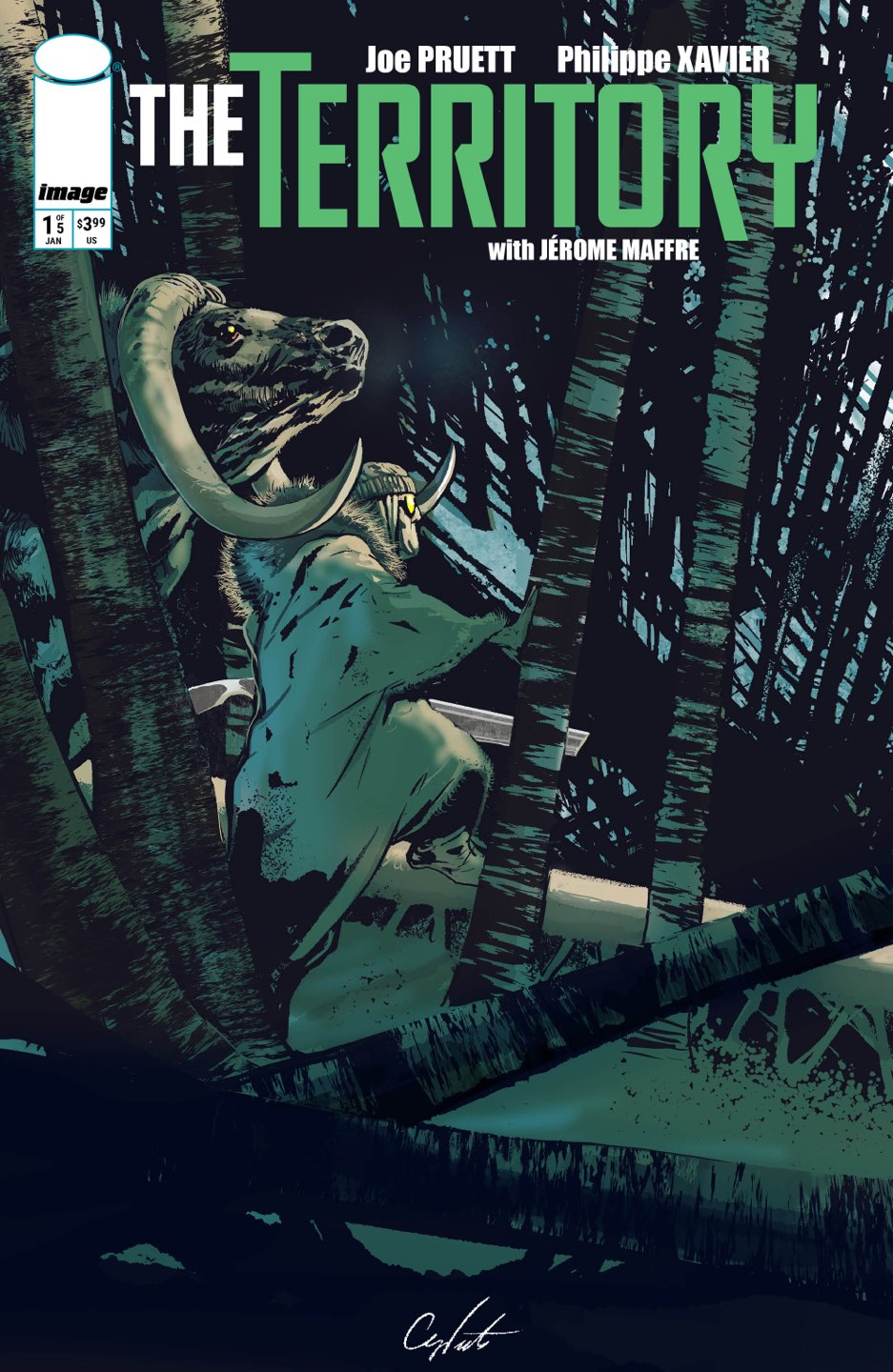 Territory #1 (of 5) Cover D – Stevan Subic Variant