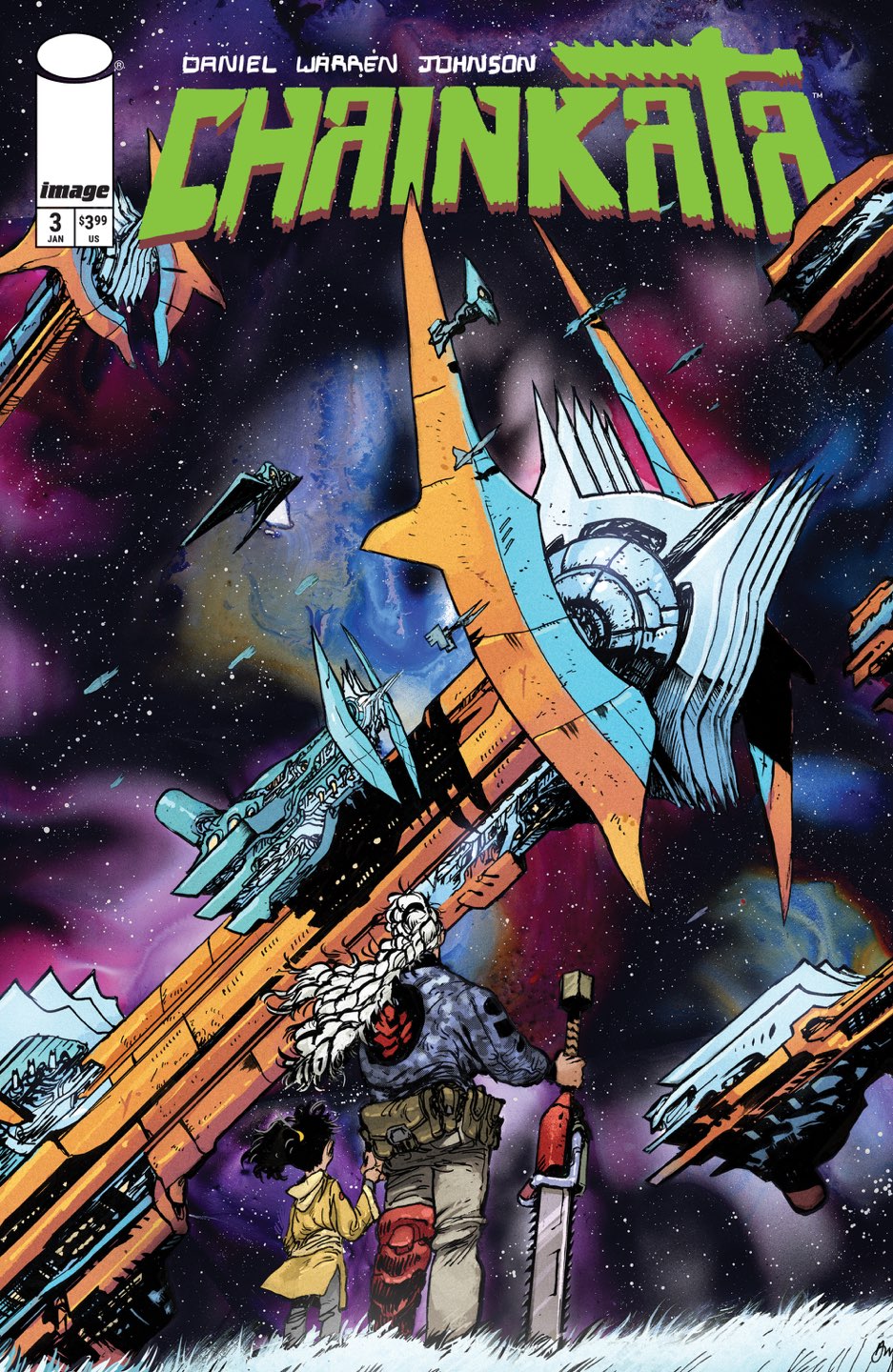 Chainkata #3 Cover A – Daniel Warren Johnson & Mike Spicer