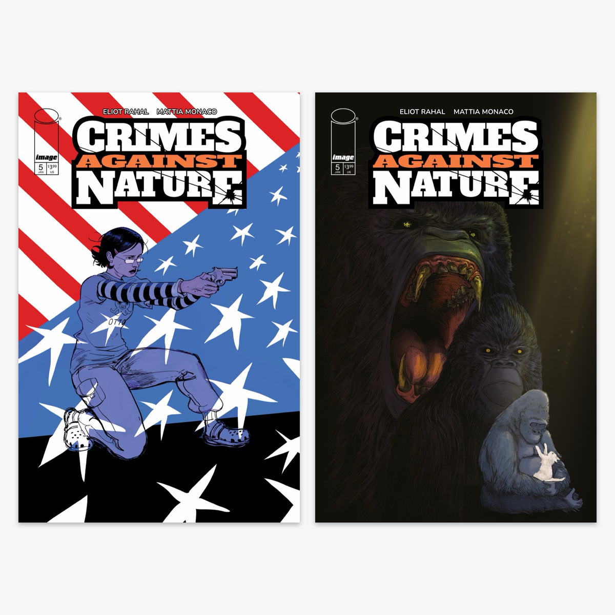 Crimes Against Nature #5 Bundle – Covers A & B