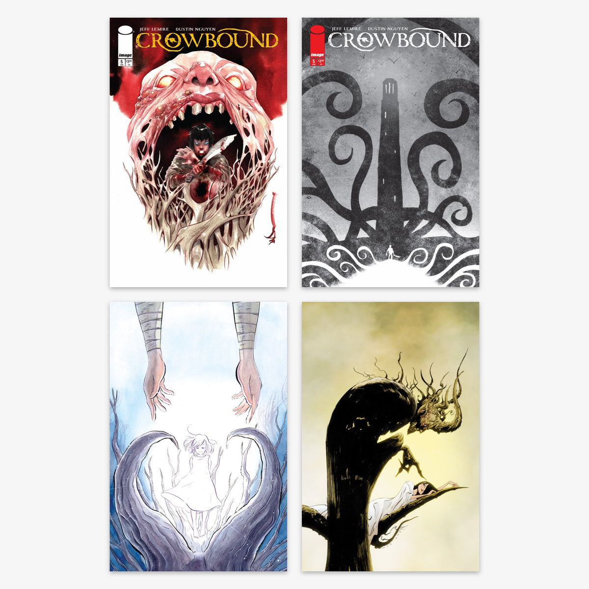 Crowbound #5 Bundle – Covers A–D (incl. Ratio Incentives)