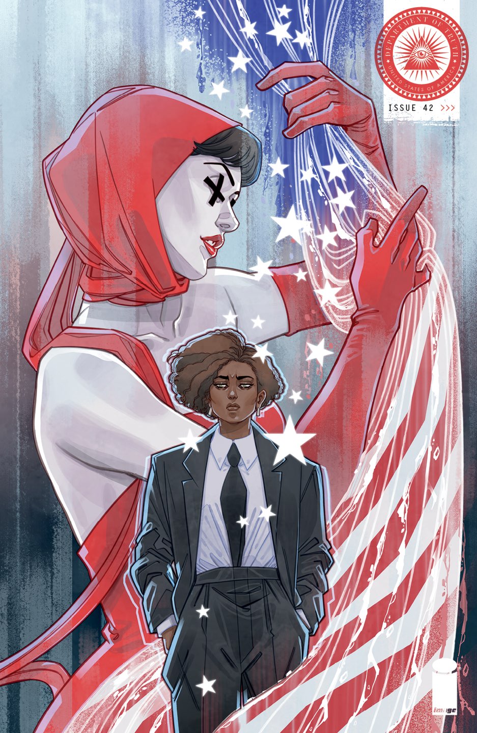 Department of Truth #42 Cover C – 1:25 Ratio Marguerite Sauvage Variant
