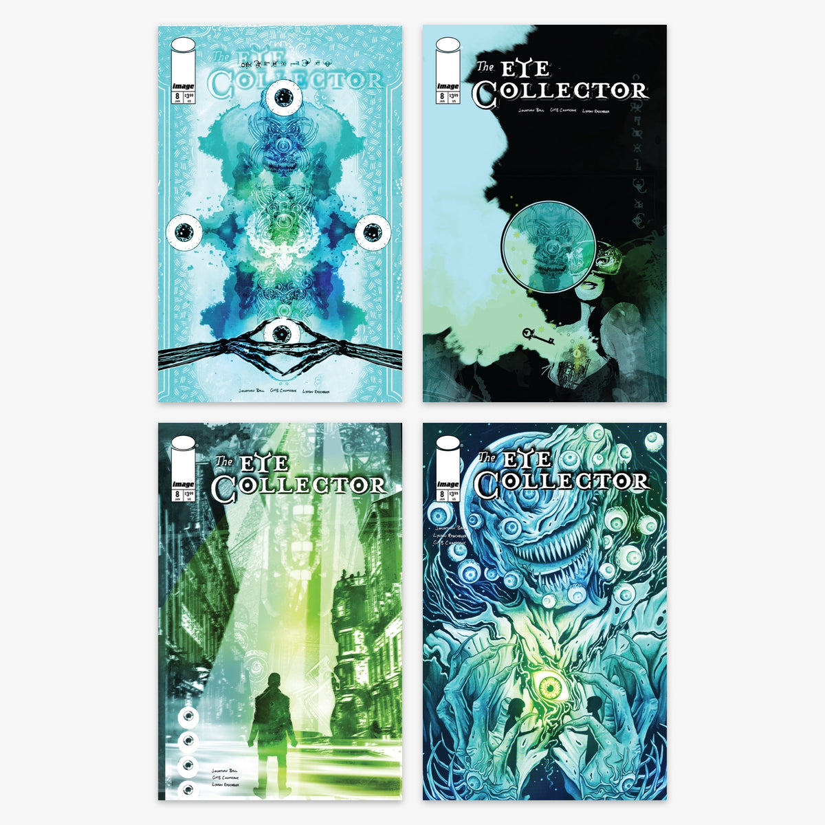 Eye Collector #8 Bundle – Covers A–D