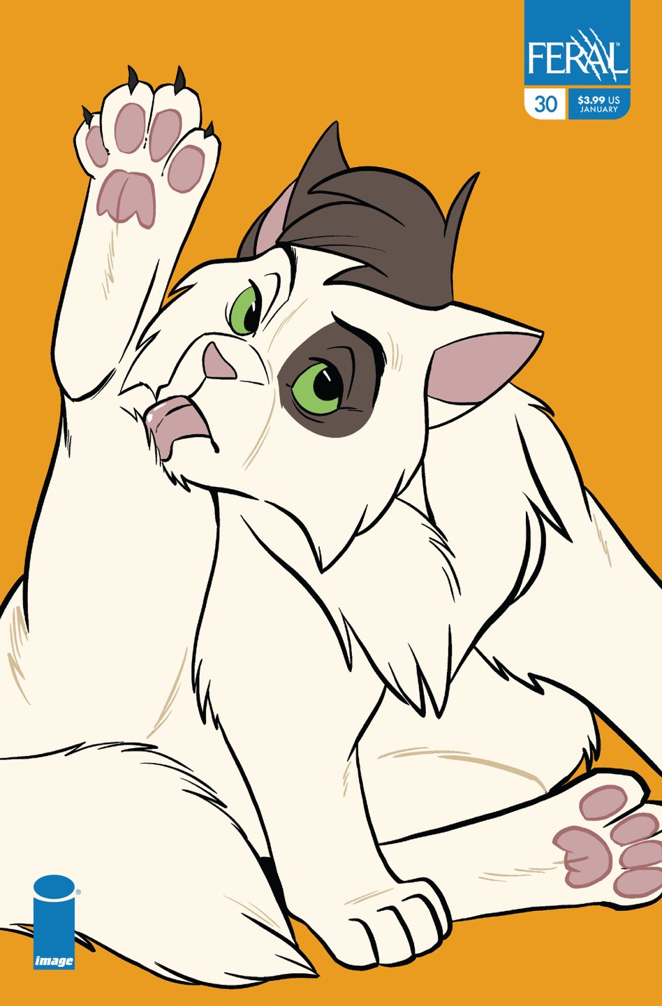 Feral #30 Cover C – Trish Forstner Character Spotlight