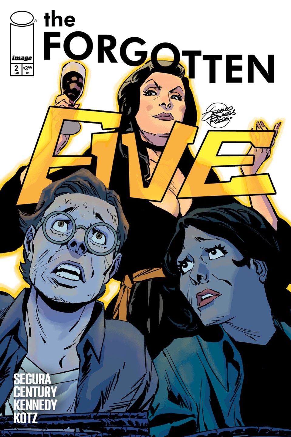 Forgotten Five #2 Cover C – Geraldo Borges Variant