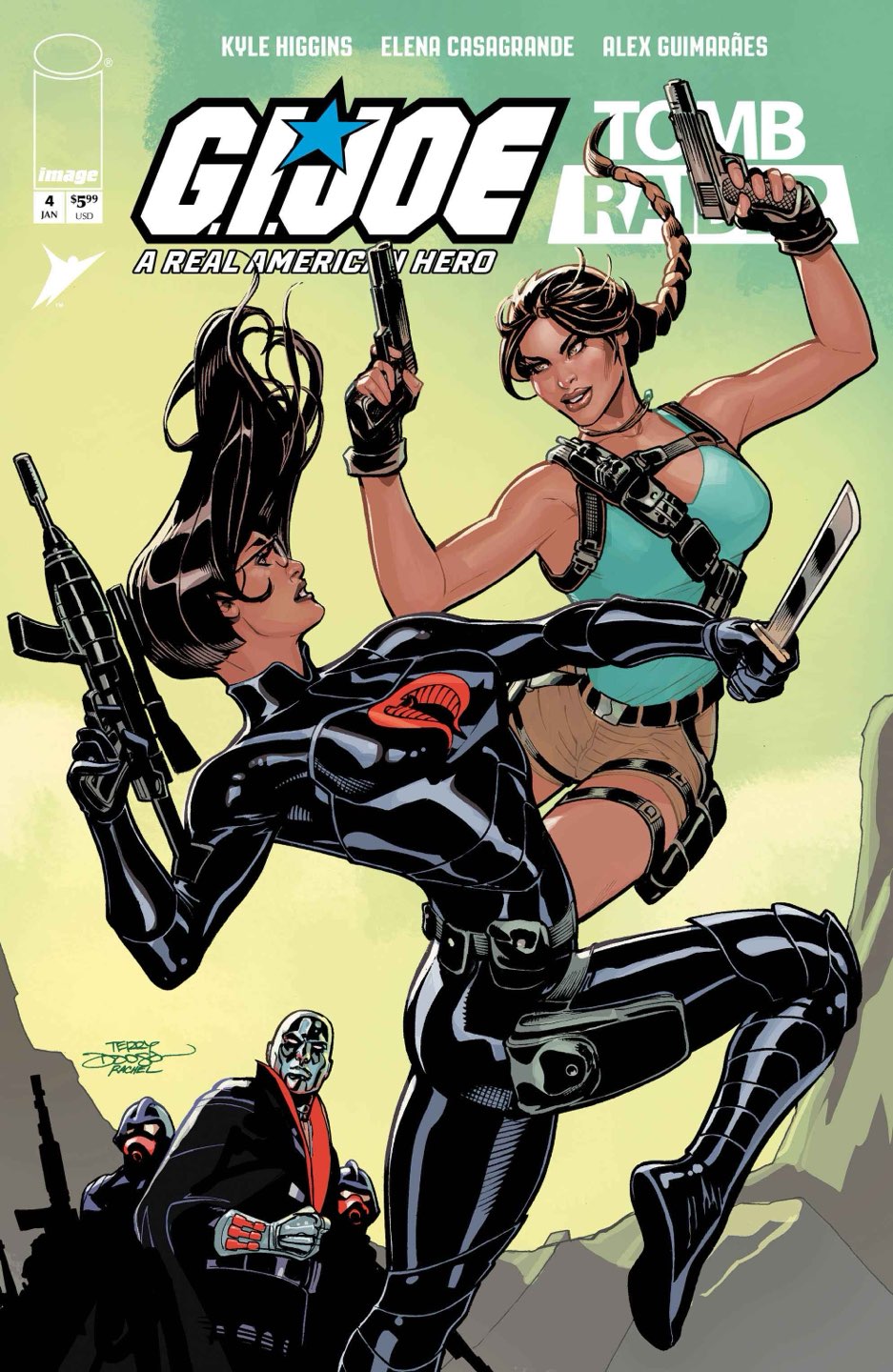 GI Joe a Real American Hero Tomb Raider #4 (of 5) Cover C – Terry Dodson & Rachel Dodson Foil