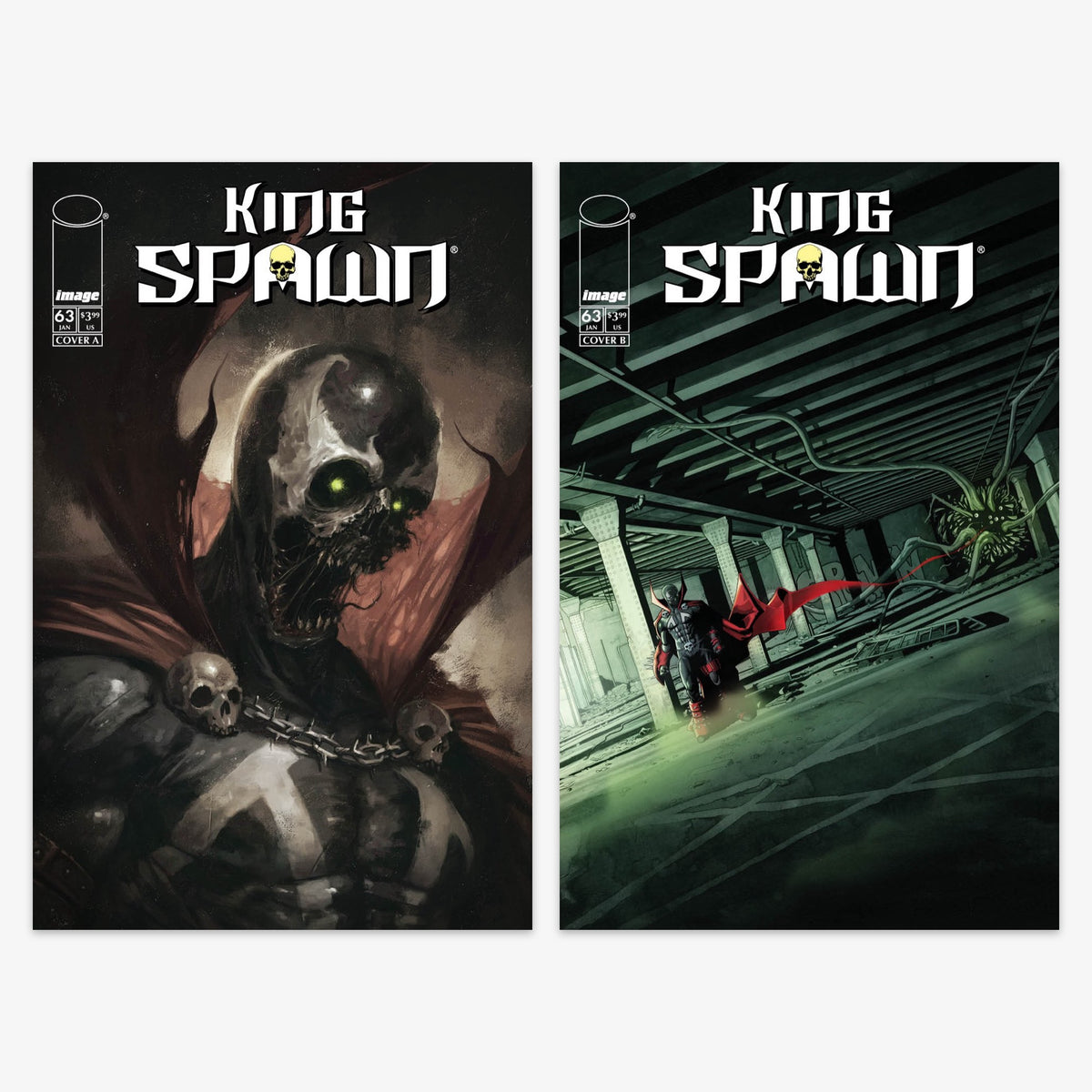 King Spawn #63 Bundle – Covers A & B