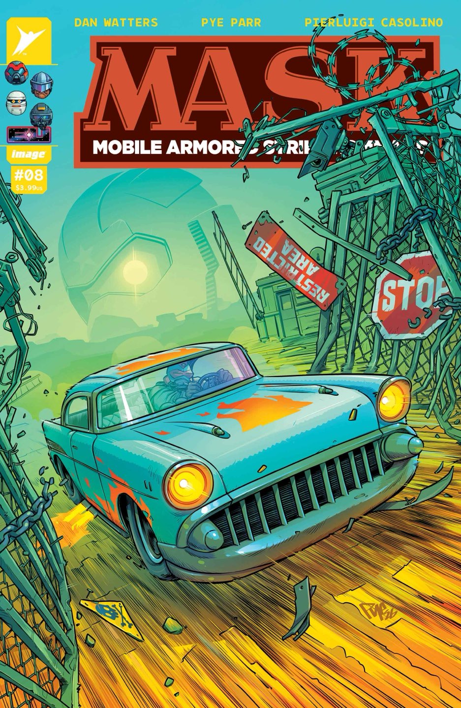 Mask #8 Cover A – Pye Parr