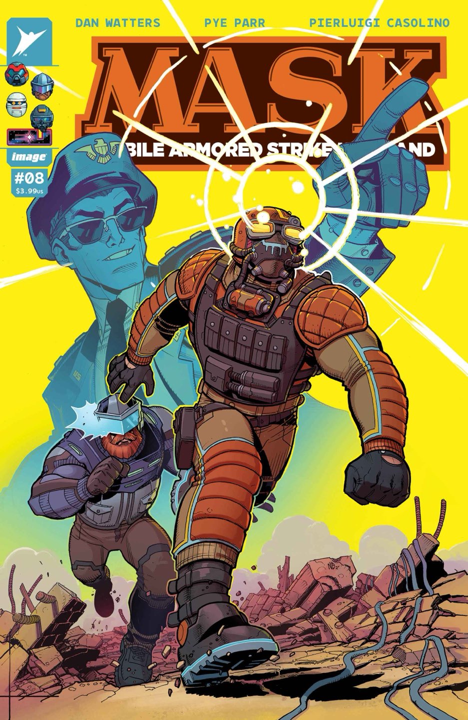Mask #8 Cover B – Nick Bradshaw & Jim Charalampidis