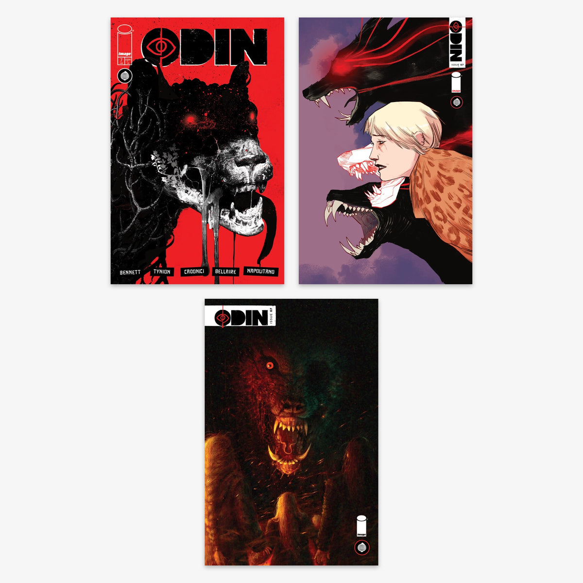 Odin #7 (of 9) Bundle – Covers A–C (incl. Ratio Incentives)