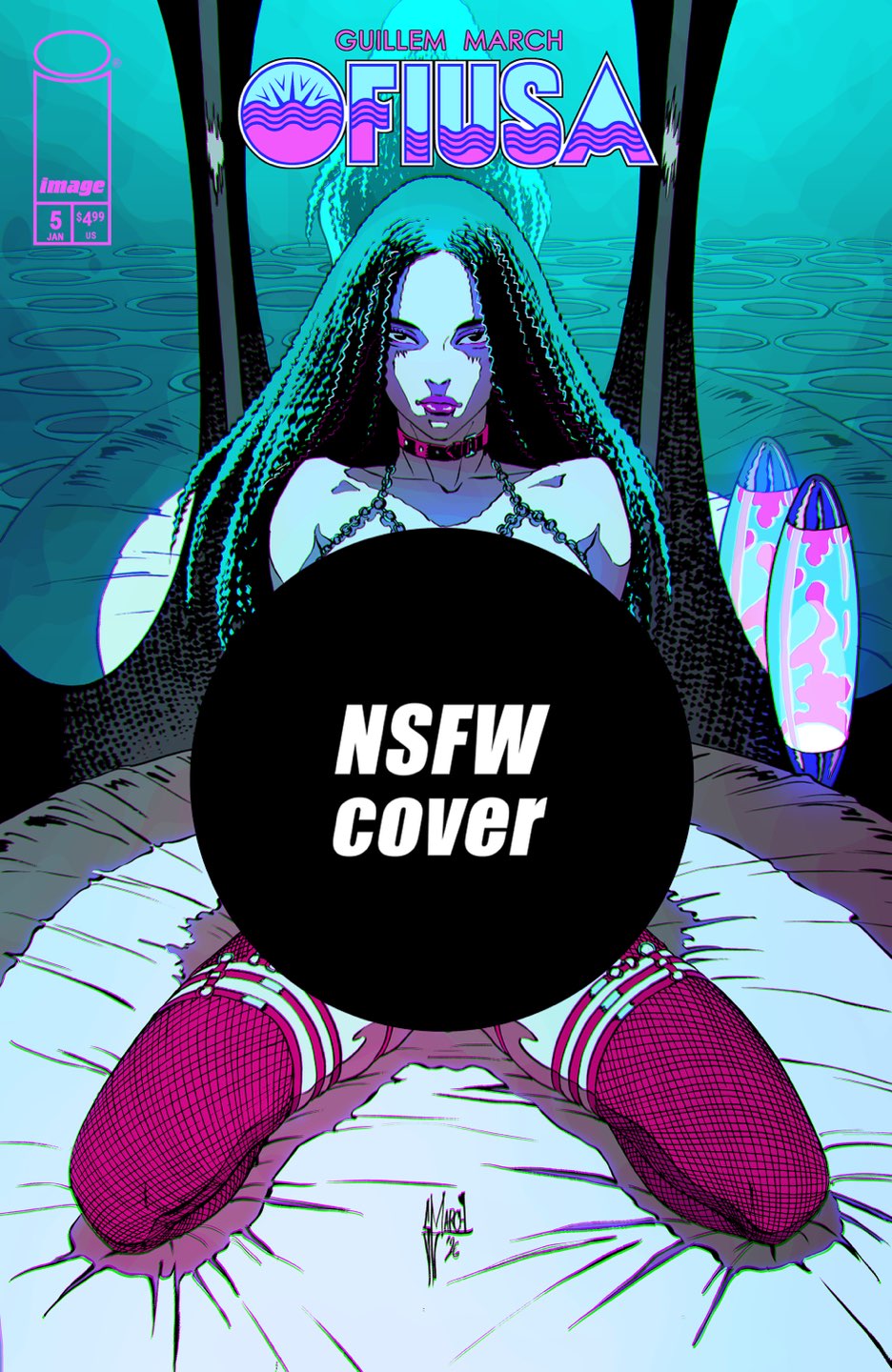 Ofiusa #5 (of 6) Cover E – Guillem March NSFW Polybagged Variant