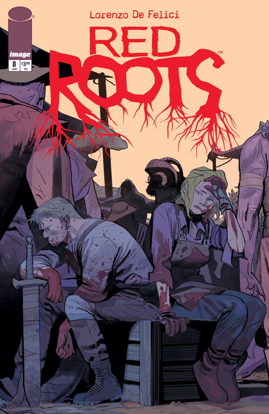 Red Roots #8 Cover A – Lorenzo De Felici