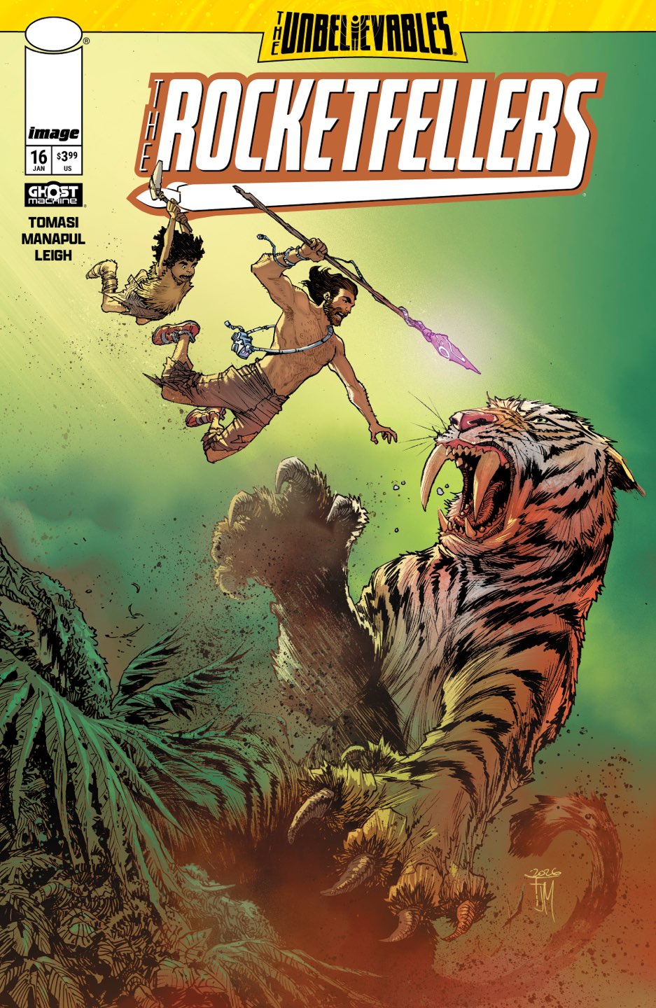 Rocketfellers #16 Cover A – Francis Manapul