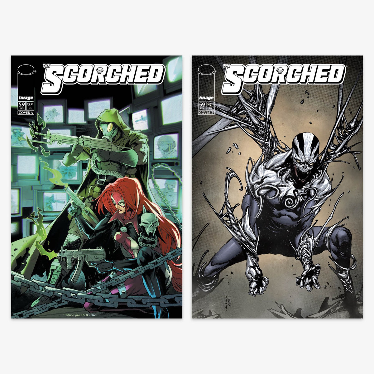Spawn Scorched #59 Bundle – Covers A & B