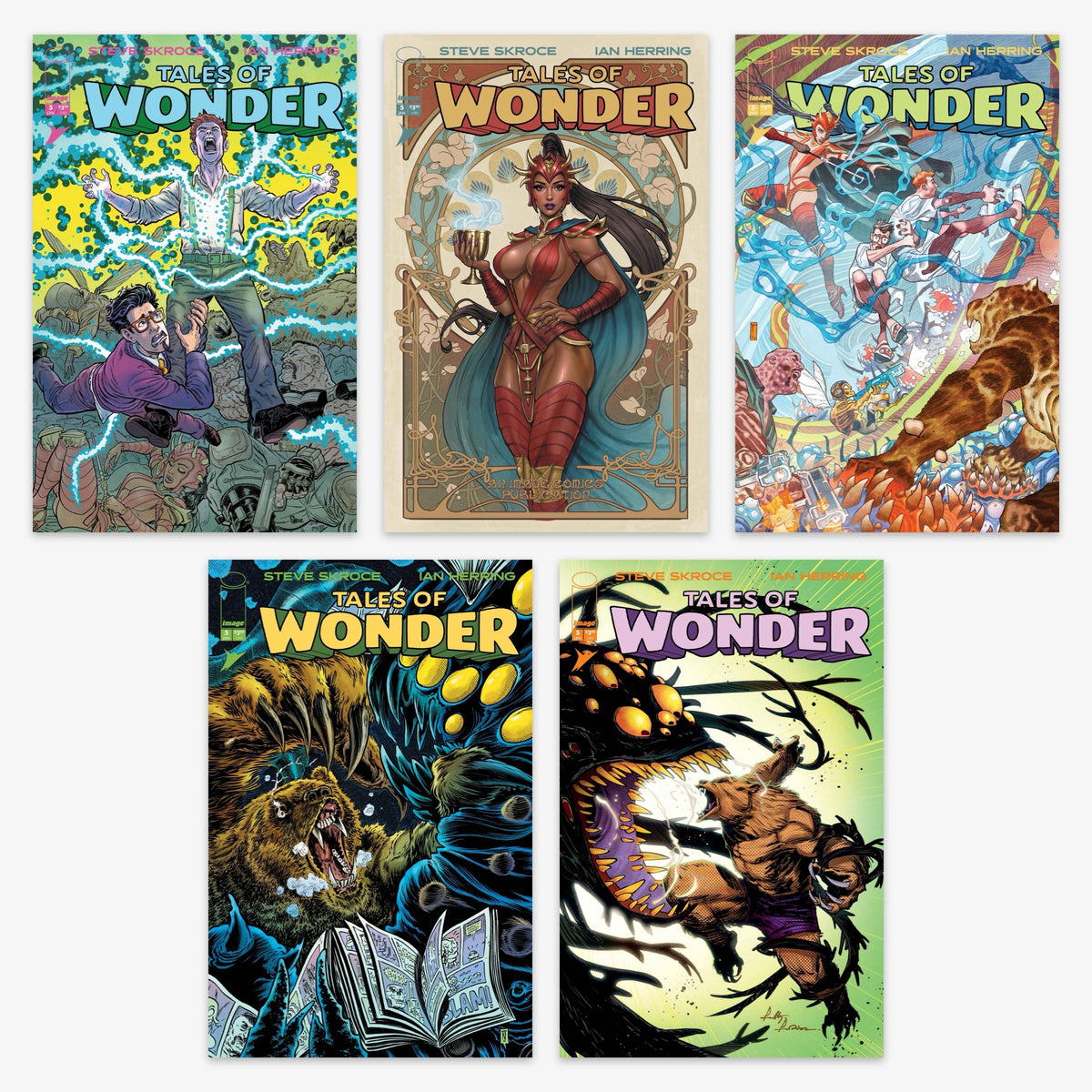 Tales of Wonder #5 (of 5) Bundle – Covers A–E (incl. Ratio Incentives)