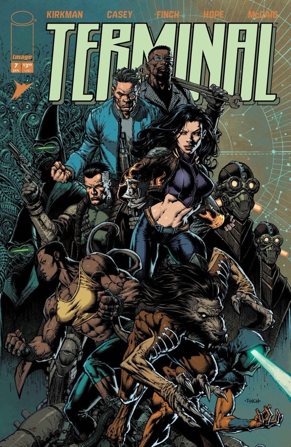 Terminal #7 Cover A – David Finch & Dave McCaig