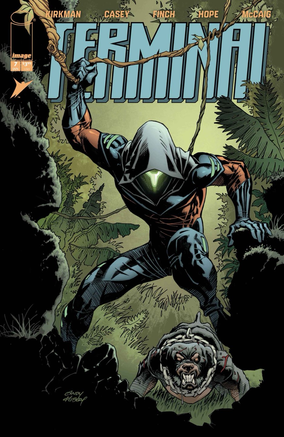Terminal #7 Cover B – Arthur Adams & Dave McCaig Variant