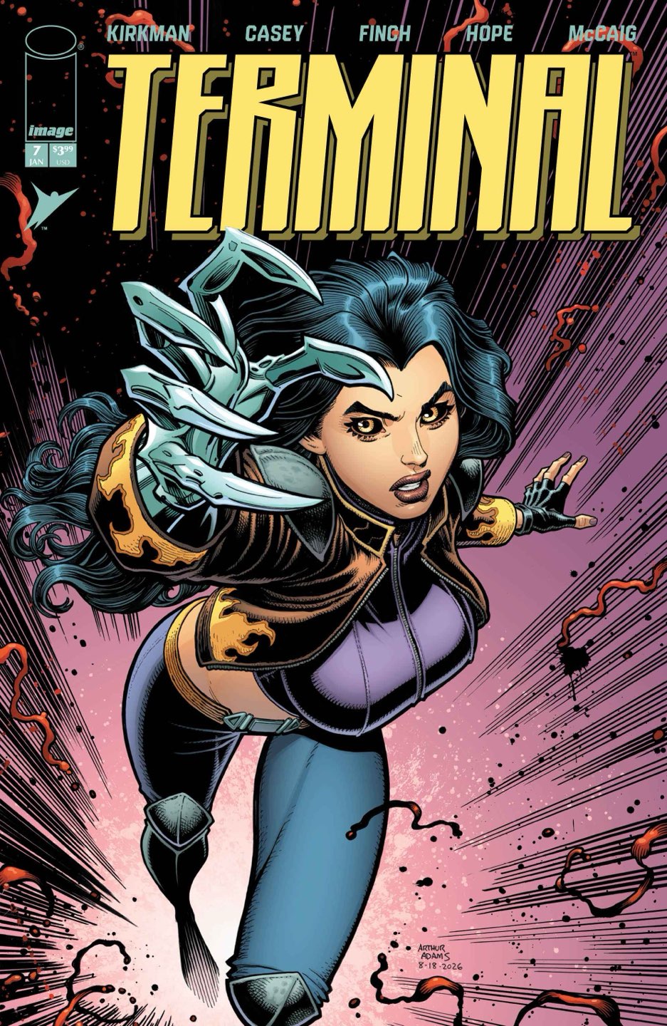 Terminal #7 Cover C – Andy Kubert & Dave McCaig Variant
