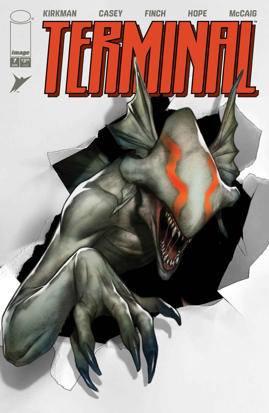 Terminal #7 Cover D – 1:25 Ratio Ben Oliver Variant