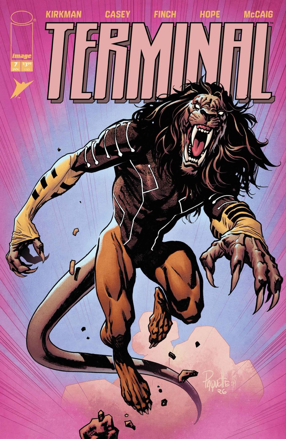 Terminal #7 Cover E – 1:50 Ratio Yanick Paquette & Simon Gough