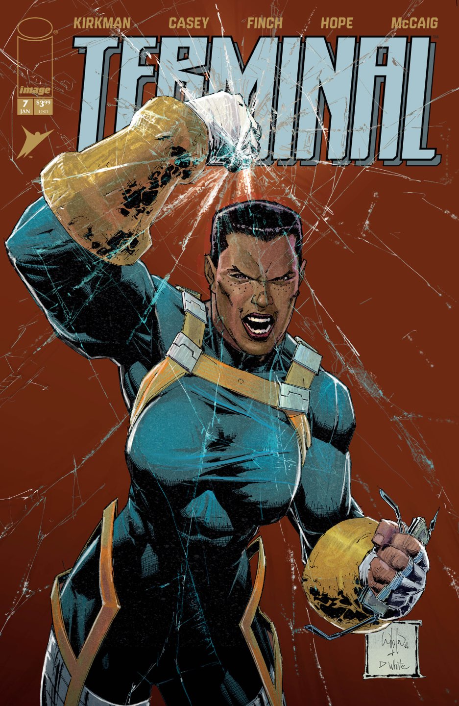 Terminal #7 Cover F – 1:100 Ratio Whilce Portacio & Dean White