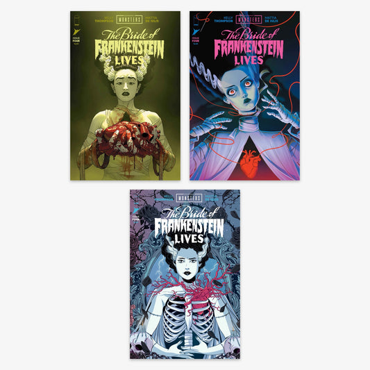 Universal Monsters the Bride of Frankenstein Lives #4 (of 4) Bundle – Covers A–C (No Incentive)