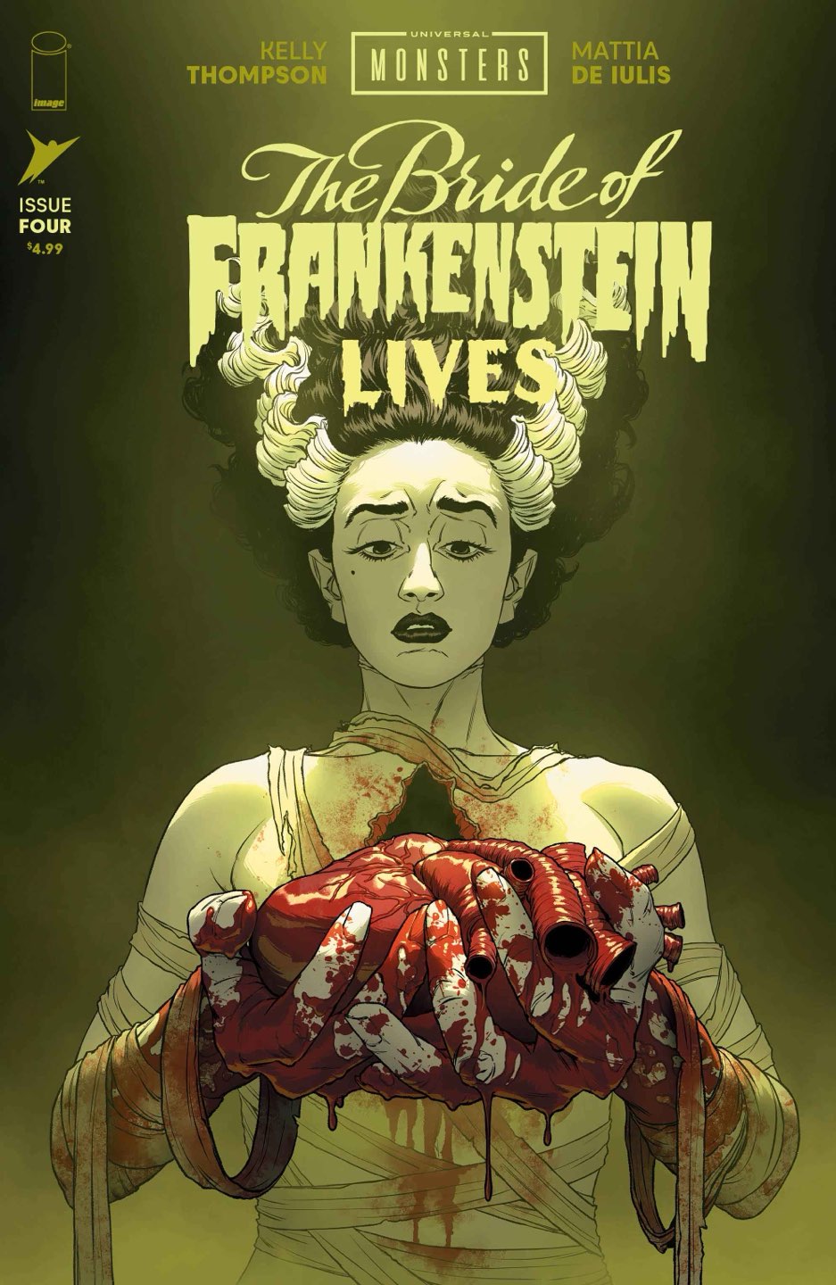 Universal Monsters the Bride of Frankenstein Lives #4 (of 4) Cover A – Mattia De Iulis