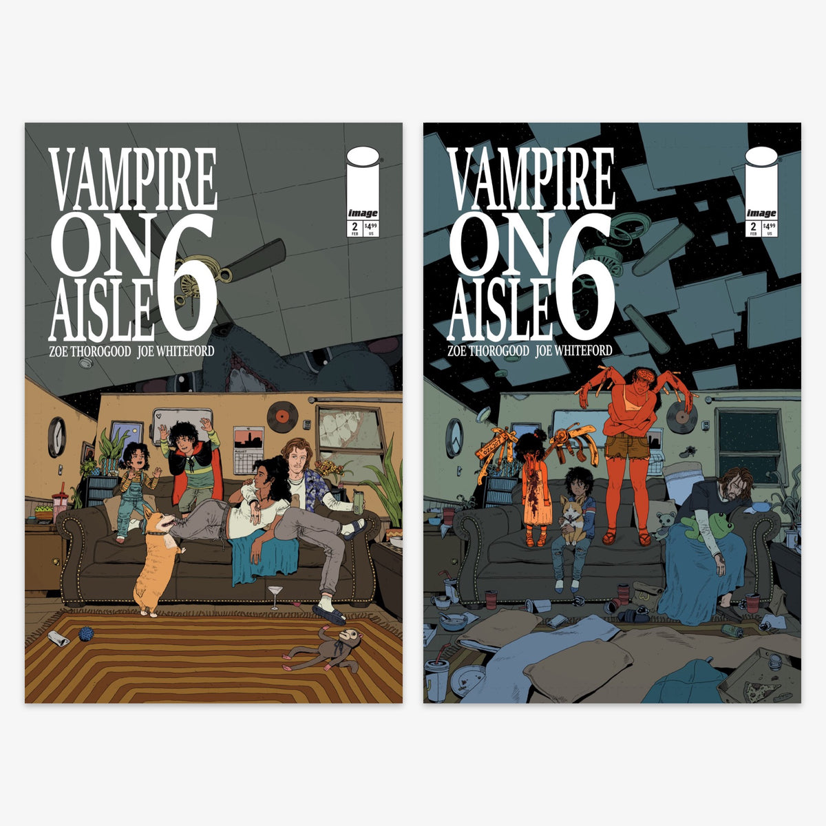 Vampire on Aisle 6 #2 (of 3) Bundle – Covers A & B