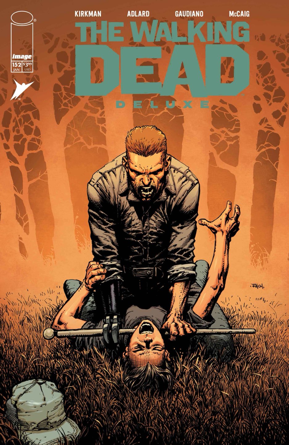Walking Dead Deluxe #152 Cover A – David Finch & Dave McCaig