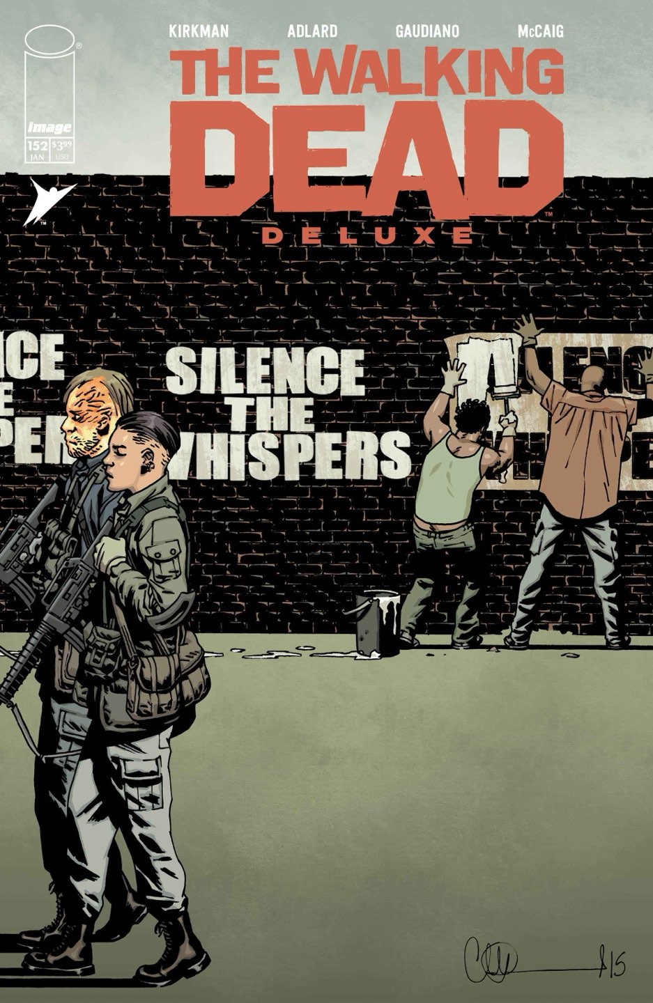 Walking Dead Deluxe #152 Cover B – Charlie Adlard & Dave McCaig Variant