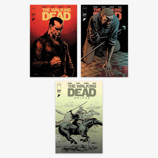 Walking Dead Deluxe #153 Bundle – Covers A–C