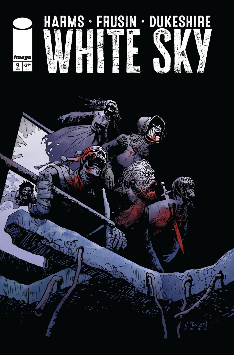 White Sky #9 Cover A – Marcelo Frusin
