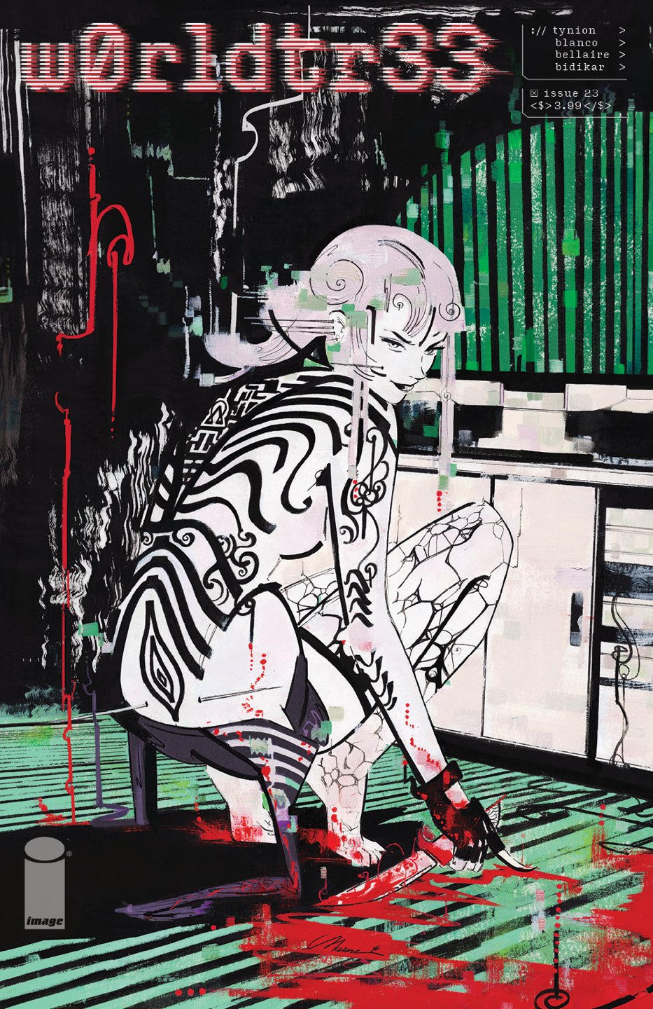 W0rldTr33 #24 Cover B – Caterina Mazzei Variant