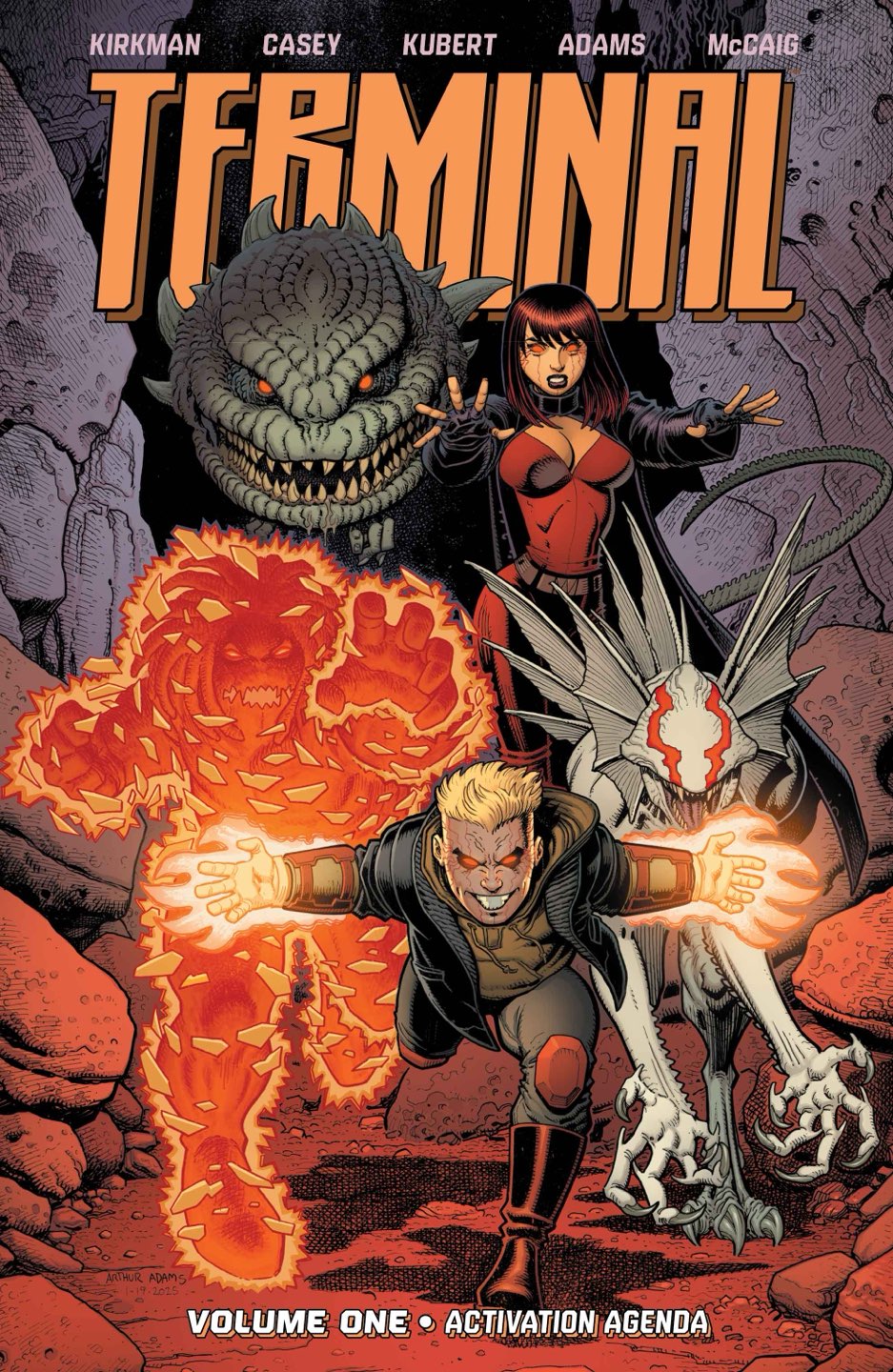 Terminal TP Vol 01 Direct Market Exclusive Arthur Adams & Dave McCaig Default Title