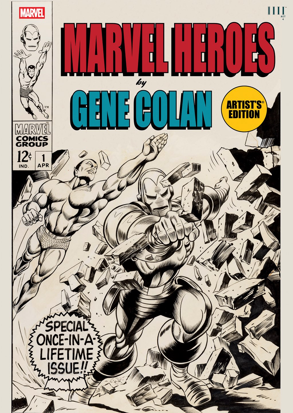 Marvel Heroes by Gene Colan Artists Edition HC Gene Colan Default Title