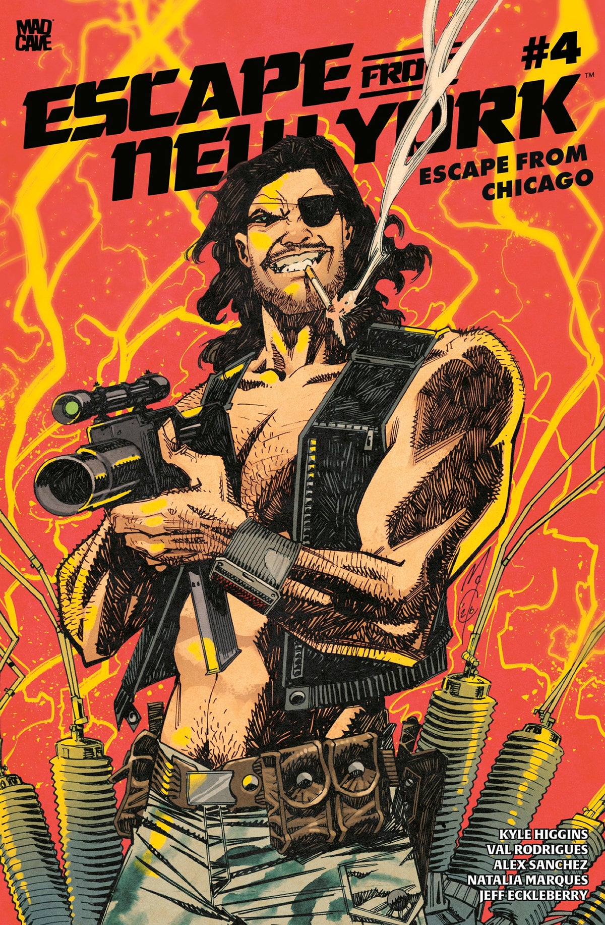 Escape From New York Escape From Chicago #4 Cover B – John McCrea Variant