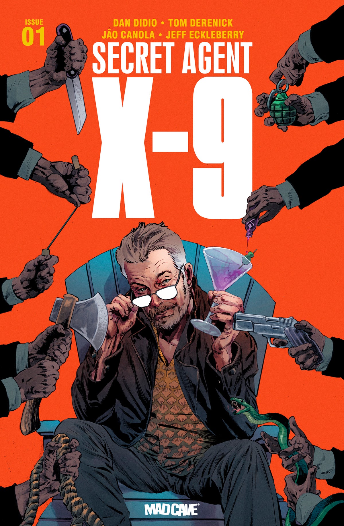 Secret Agent X9 #1 Cover A – Mike Perkins