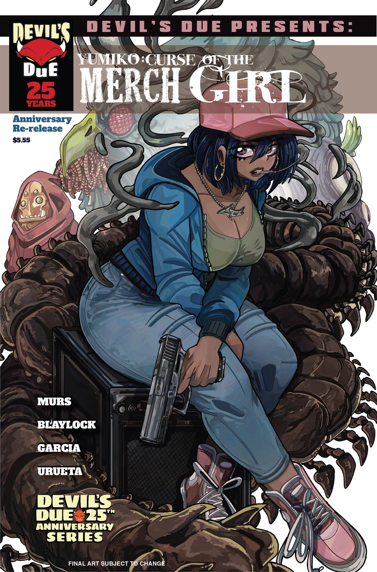 Devils Due Presents Yumiko Curse of the Merch Girl (One Shot) Cover B – Jose Garcia Variant