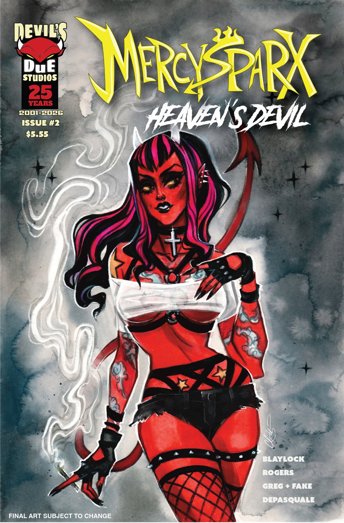 Mercy Sparx Heavens Devil #2 Cover C – Carla Wyzgala Variant