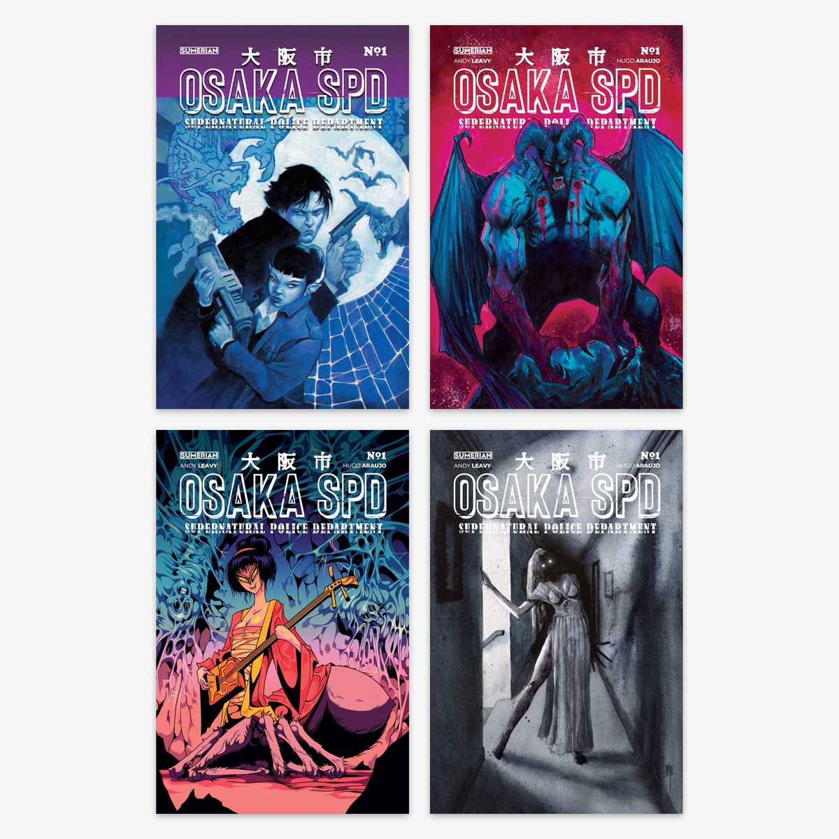 Osaka Spd #1 Bundle – Covers A–D (No Incentive)
