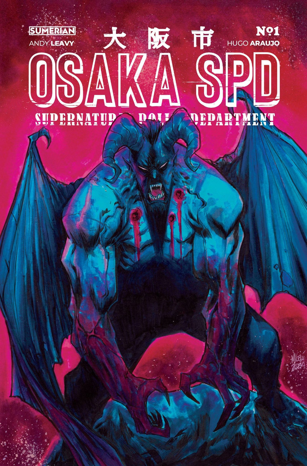 Osaka Spd #1 Cover B – Alessandro Micelli Variant