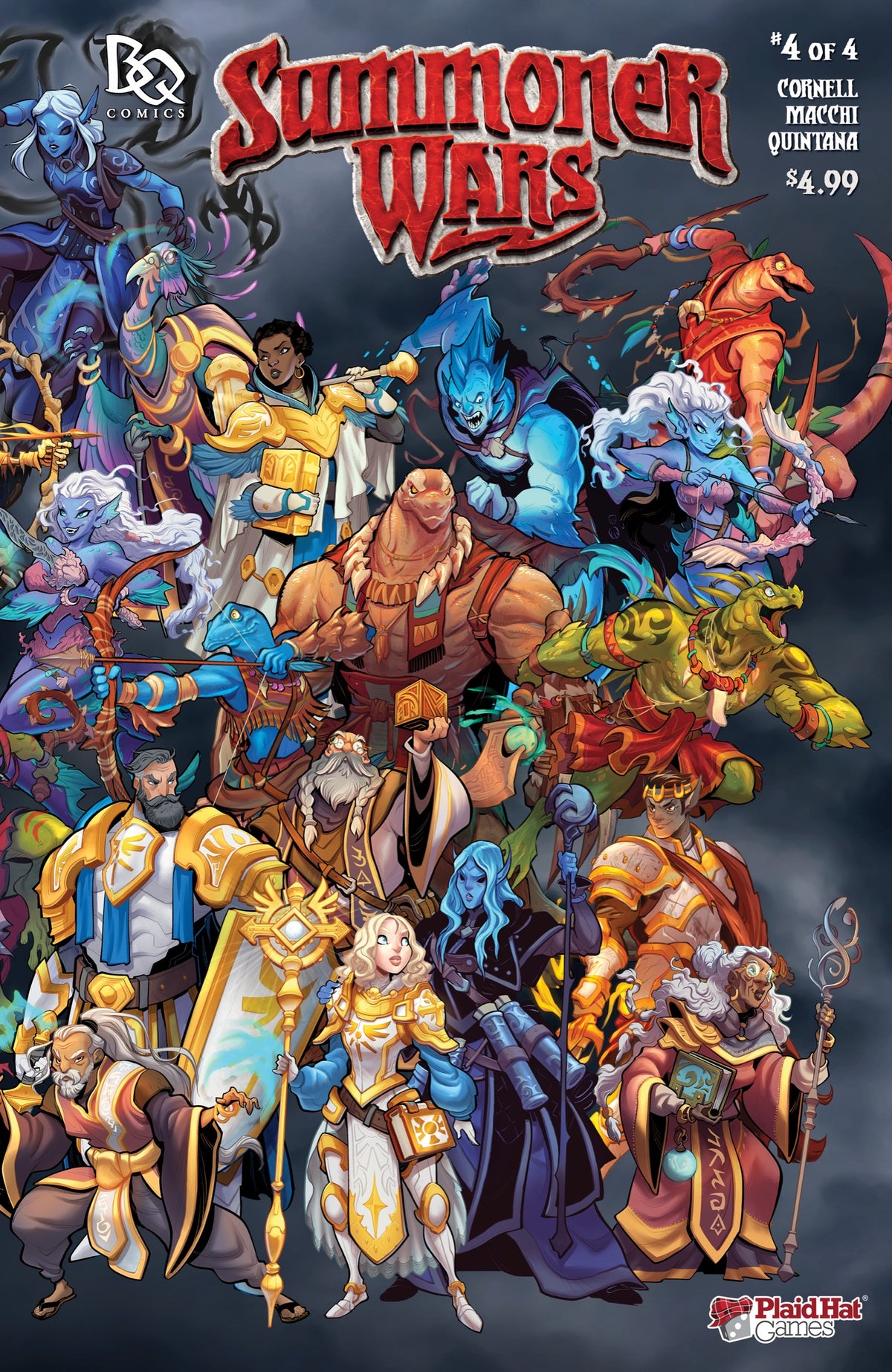 Summoner Wars #4 (of 4) Cover B – Martin Abel Group Art Variant