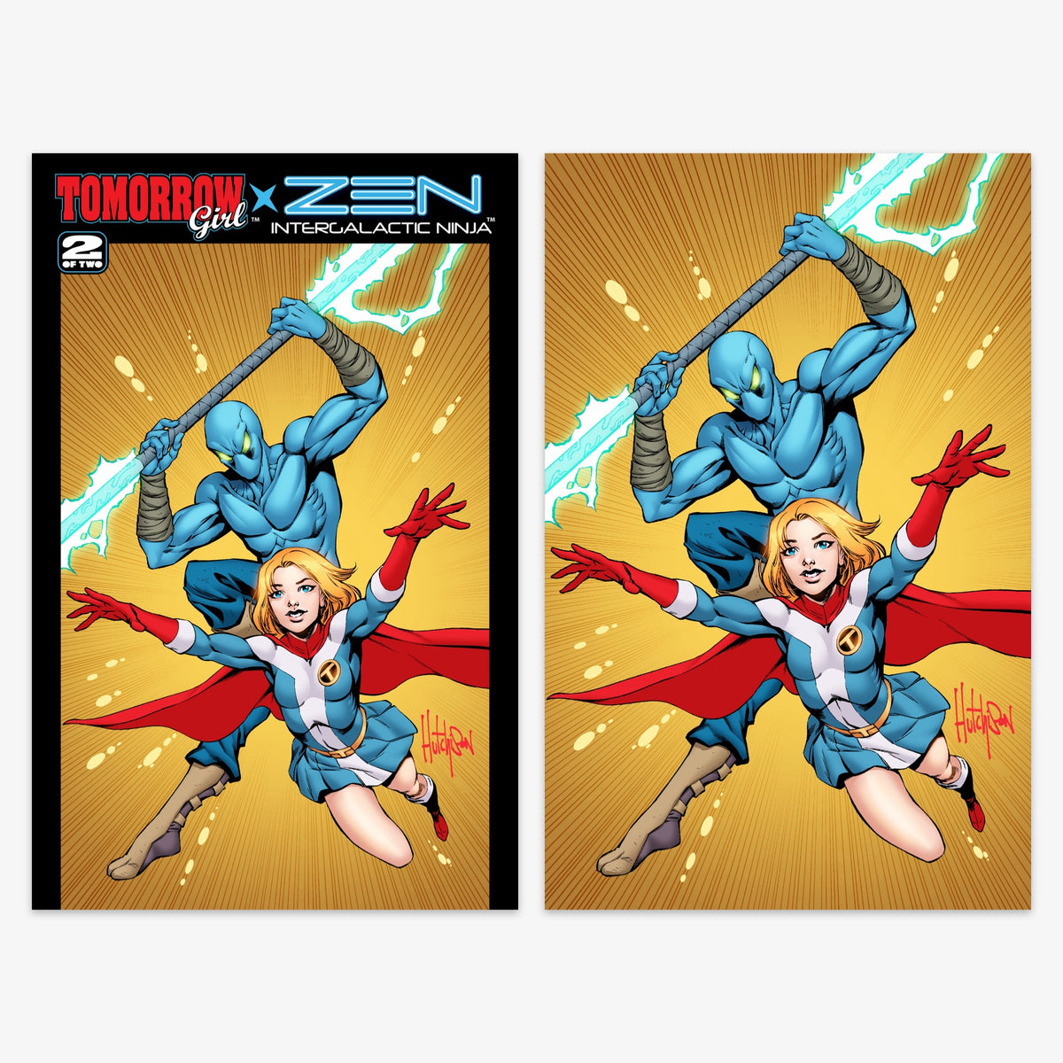 Tomorrow Girl X Zen Intergalactic Ninja #2 (of 2) Bundle – Covers A & B